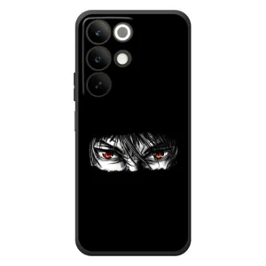 Силиконовые чехлы с глазами Anime для Реалми С85 (Аниме глаза)
