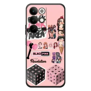 Чохли з картинкою для RealMe C85 (BLACK PINK колаж)