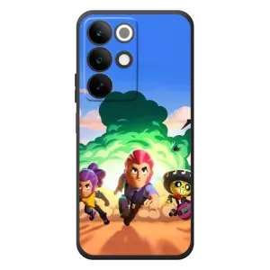 Силиконовый Чехол на RealMe C85 с картинкой Brawl Stars (Бравел Старс)