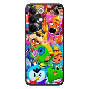 Силиконовый Чехол на RealMe C85 с картинкой Brawl Stars (Brawl-Stars)