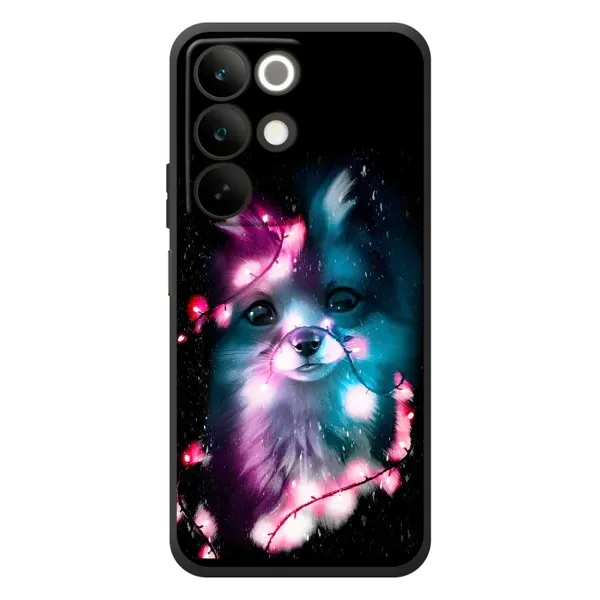 Чехол с рисунком «Черная Лиса» для Realme C85 Чехол с рисунком «Черная Лиса» для Realme C85