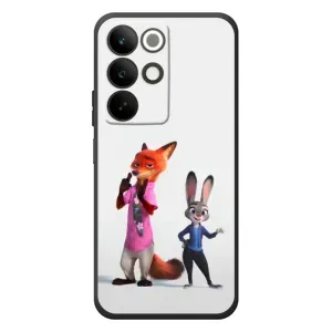 Силіконовий чохол з принтом Зоотрополіс для RealMe C85 (Джуді і Нік)