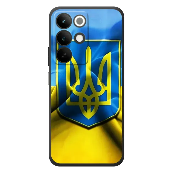 Чехол с рисунком «Герб и Флаг Украины» для Realme C85 Чехол с рисунком «Герб и Флаг Украины» для Realme C85