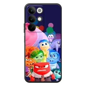 Чехол Головоломка для RealMe C85 - (AlphaPrint) (Герои головоломки)