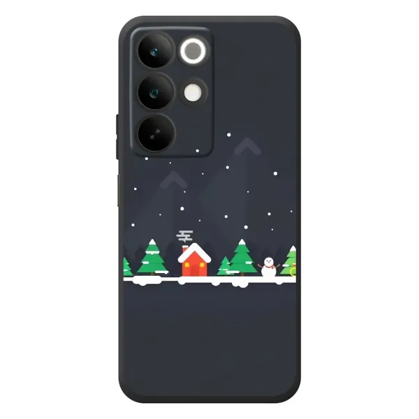 Чехол с рисунком «Город зимний» для Realme C85 Чехол с рисунком «Город зимний» для Realme C85