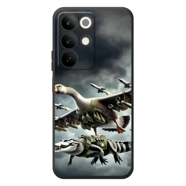 Чехол с рисунком «Гусини и крокодило» для Realme C85 Чехол с рисунком «Гусини и крокодило» для Realme C85