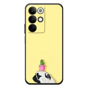 Бампер для RealMe C85 з картинкою "Песики" (Кактус на голові)