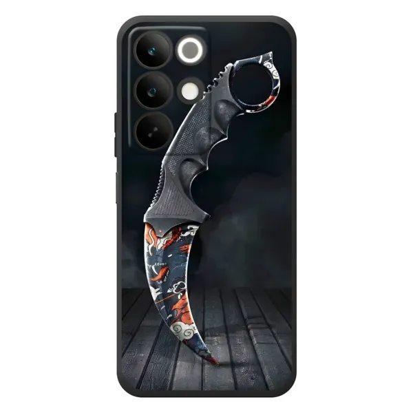 Чехол с рисунком «Кинжал КС ГО» для Realme C85 Чехол с рисунком «Кинжал КС ГО» для Realme C85