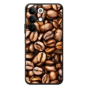 Чехол с изображением вкусной еды для RealMe C85 (Кофе)