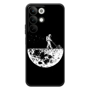 Силіконовый Чохол з принтом "Космонавти" на RealMe C85 (Космонавт)