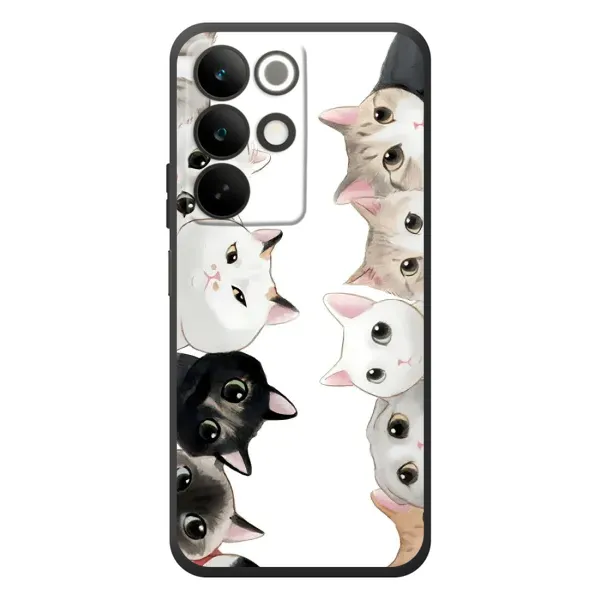 Чехол с рисунком «Коты» для Realme C85