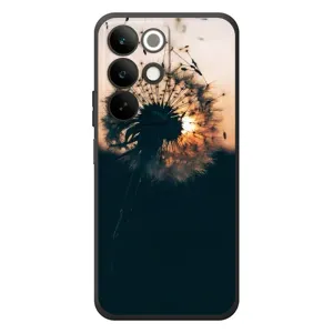 Силіконовий Чохол з кульбабками на RealMe C85 (Гарна кульбабка)