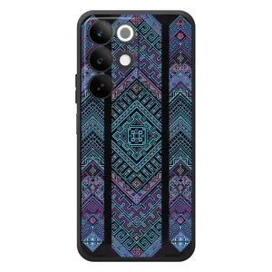 Силиконовый Чехол на RealMe C85 (Крутой орнамент)