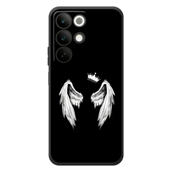 Чехол с рисунком «Крылья и корона» для Realme C85 Чехол с рисунком «Крылья и корона» для Realme C85