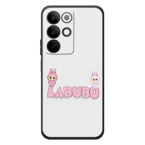 Чехол с принтом Лабубу для RealMe C85 (Логотип Лабубу)