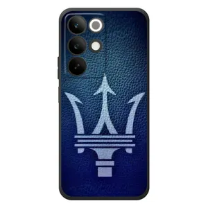 Чехлы с тематикой "Крутые машины" на RealMe C85 (Лого Maserati)