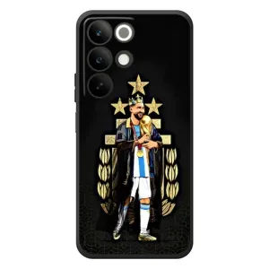 Чехлы Лео Месси Аргентина для RealMe C85 (Месси король)