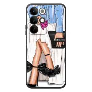 Силіконовый Чохол на RealMe C85 з картинкой Модных девушек (Мода)