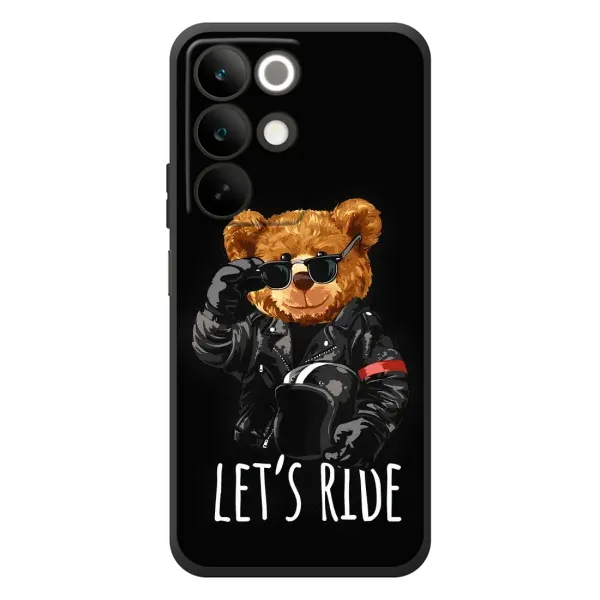 Чехол с рисунком «Модный Мишка» для Realme C85