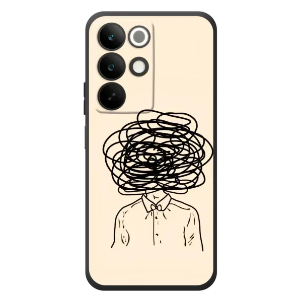 Чехол с рисунком «Мысли» для Realme C85 Чехол с рисунком «Мысли» для Realme C85