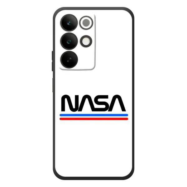 Чехол с рисунком «NASA на белом фоне» для Realme C85 Чехол с рисунком «NASA на белом фоне» для Realme C85