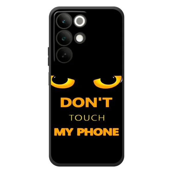 Чехол с рисунком «Не трогай мой телефон» для Realme C85 Чехол с рисунком «Не трогай мой телефон» для Realme C85