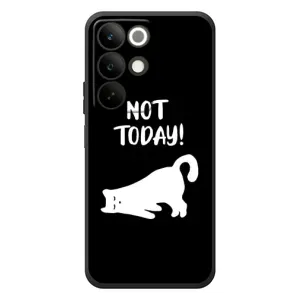 Бампер с изображением Котиков для Реалми С85 (Not Today)