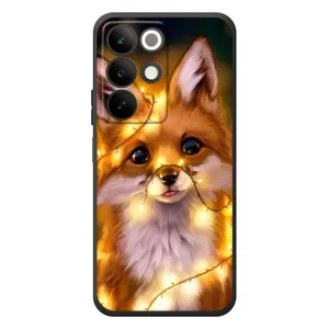 Чохол з Лисичкою для RealMe C85 (Новорічне лисеня)