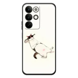 Чехол на тематику: Коты для Realme C85 (Отдых)