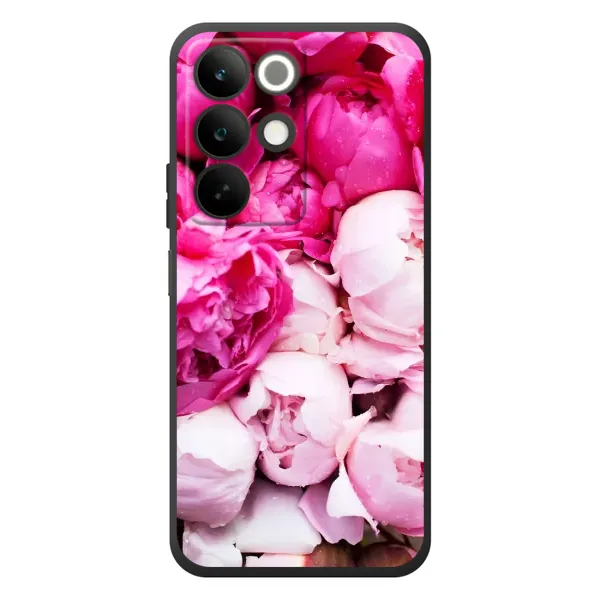 Чехол с рисунком «Пионы» для Realme C85 Чехол с рисунком «Пионы» для Realme C85
