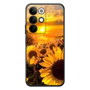Чохол з Квітами для RealMe C85 (поле соняшників)