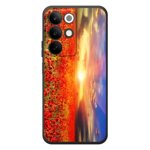 Чехол с рисунком «Поле тюльпанов» для Realme C85 Чехол с рисунком «Поле тюльпанов» для Realme C85