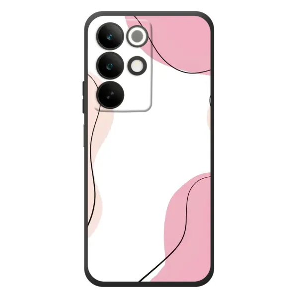 Чехол с рисунком «Розовый фон» для Realme C85 Чехол с рисунком «Розовый фон» для Realme C85