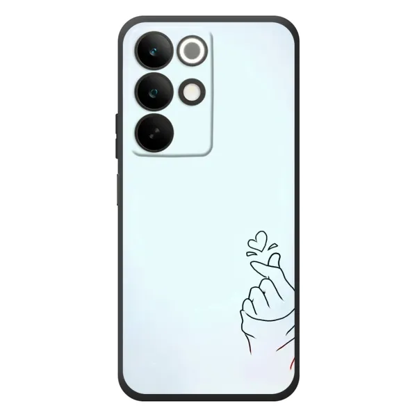 Чехол с рисунком «Сердце на голубом» для Realme C85 Чехол с рисунком «Сердце на голубом» для Realme C85