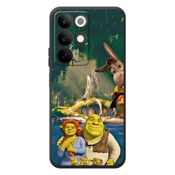 Чехол с рисунком «Шрек и Фиона» для Realme C85 Чехол с рисунком «Шрек и Фиона» для Realme C85
