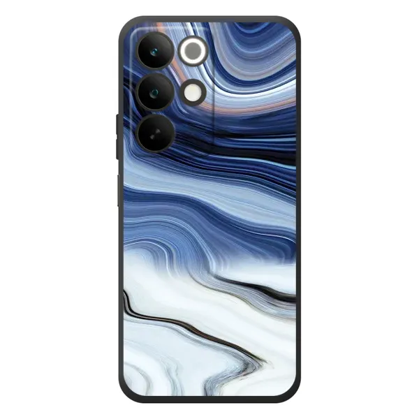 Чехол с рисунком «Светлый мрамор» для Realme C85