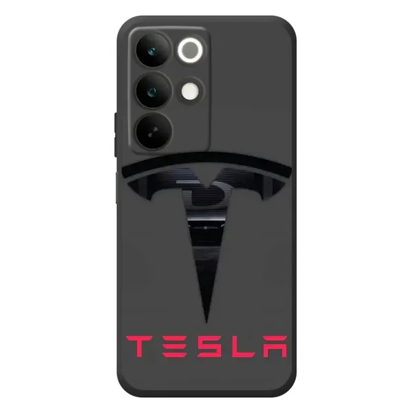 Чехол с рисунком «Logo TESLA» для Realme C85 Чехол с рисунком «Logo TESLA» для Realme C85