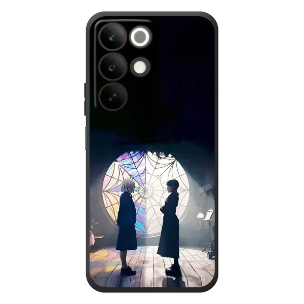 Чехол с рисунком «Уэнсдей и Энди» для Realme C85 Чехол с рисунком «Уэнсдей и Энди» для Realme C85