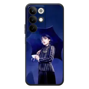 Чохол з картинкою Венсдей на RealMe C85 (Венсдей з парасолькою)