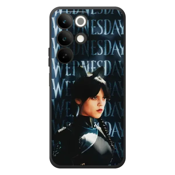 Чехол с рисунком «Уэнздей с ушками» для Realme C85 Чехол с рисунком «Уэнздей с ушками» для Realme C85
