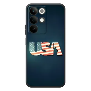 Чехол Флаг USA для RealMe C85 (USA)