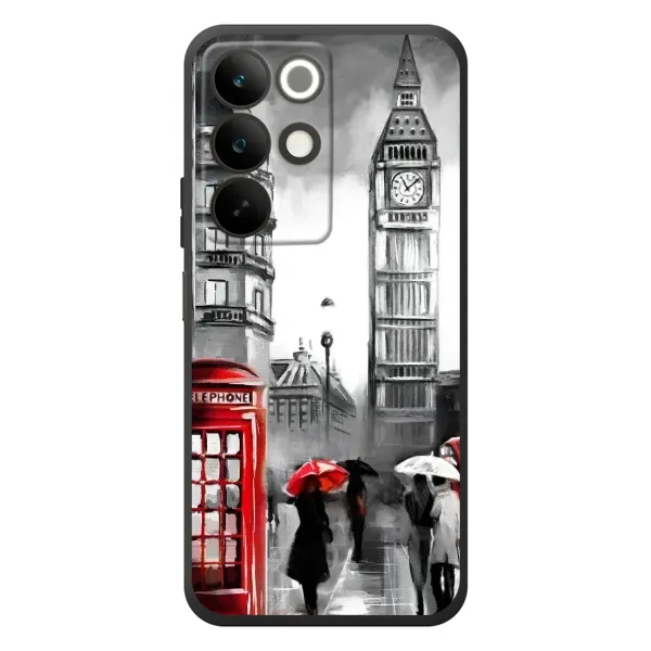 Чехол с рисунком «Вид на Биг Бен» для Realme C85 Чехол с рисунком «Вид на Биг Бен» для Realme C85