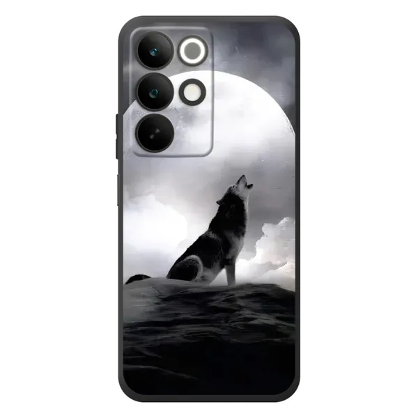 Чехол с рисунком «Волк и луна» для Realme C85 Чехол с рисунком «Волк и луна» для Realme C85