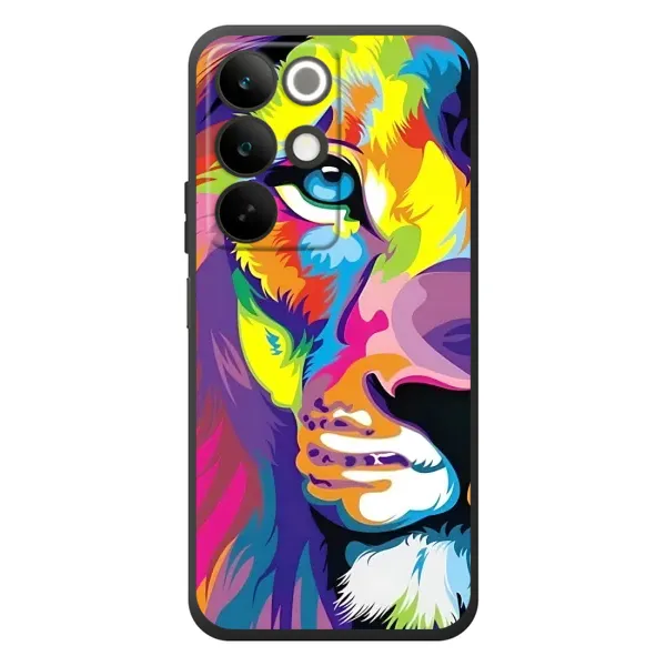 Чехол с рисунком «Яркий Лев» для Realme C85 Чехол с рисунком «Яркий Лев» для Realme C85