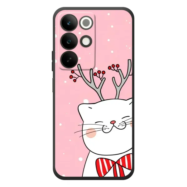 Чехол с рисунком «Зимний кот» для Realme C85 Чехол с рисунком «Зимний кот» для Realme C85