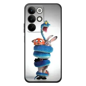 Силіконовий чохол з принтом Зоотрополіс для RealMe C85 (Змія Зоо)