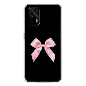 Чохол банти для Realme GT 5G (Бант на чорному)