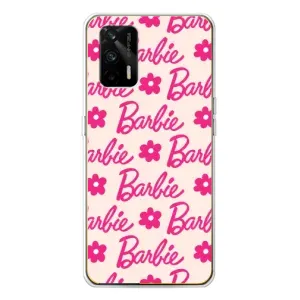 Силиконовый Чехол Барби Фильм на Realme GT 5G (Barbie)