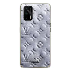 Текстурний Чохол Louis Vuitton для ДжіТі 5G (Білий ЛВ)