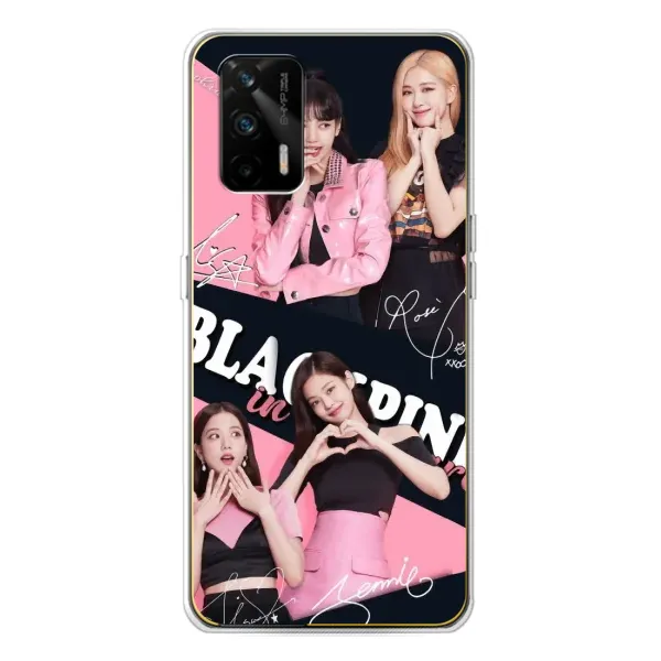 Чехол с рисунком «BLACKPINK» для Realme GT 5G Чехол с рисунком «BLACKPINK» для Realme GT 5G